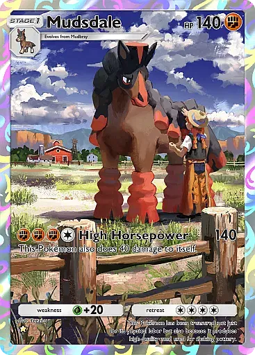 Mudsdale card
