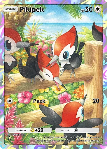 Pikipek card