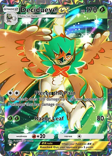 Decidueye EX card