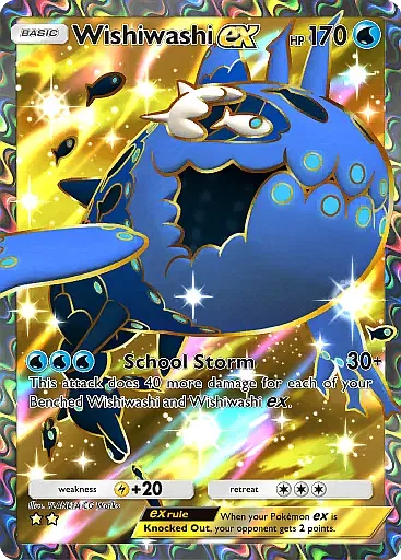 Wishiwashi EX card