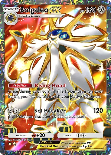 Solgaleo EX card