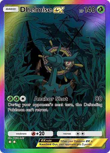 Dhelmise EX card