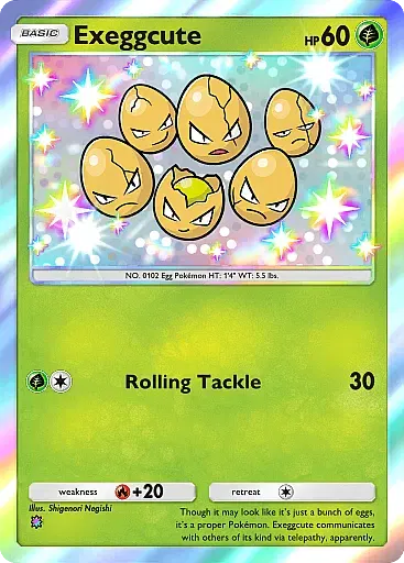 Exeggcute card