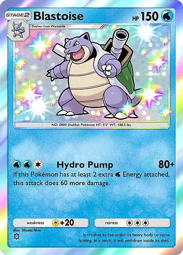 Blastoise card