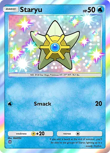 Staryu card