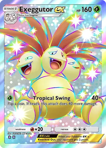 Exeggutor EX card