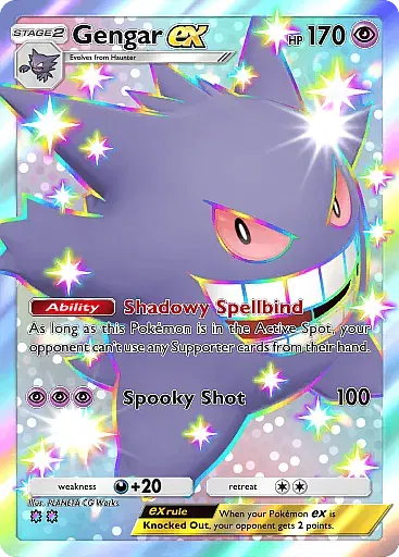 Gengar EX card