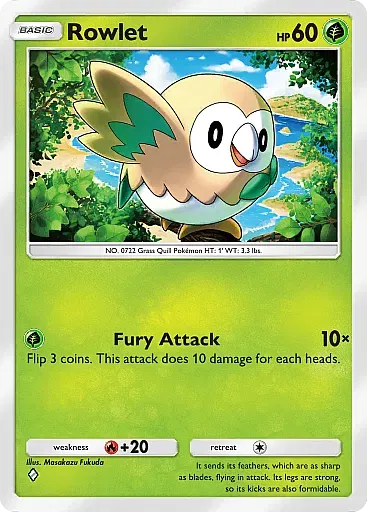 Rowlet card