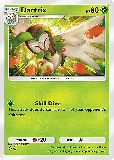 Dartrix card