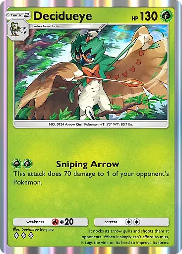 Decidueye card