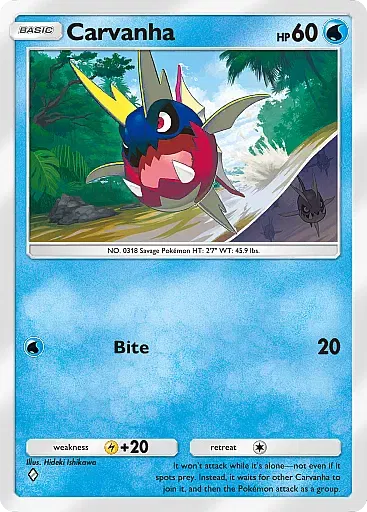 Carvanha card