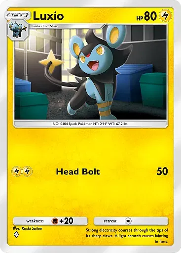Luxio card