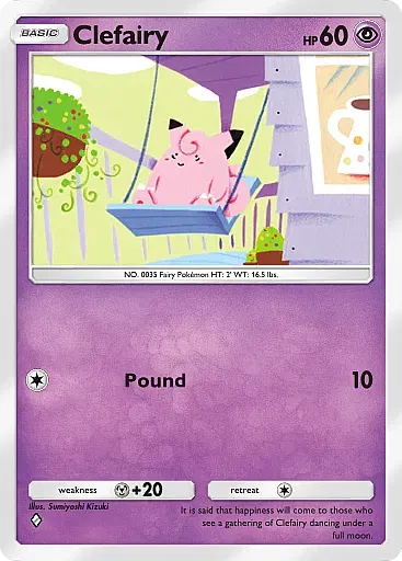 Clefairy card