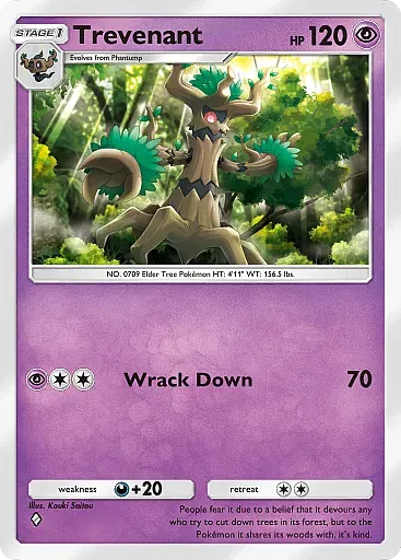 Trevenant card