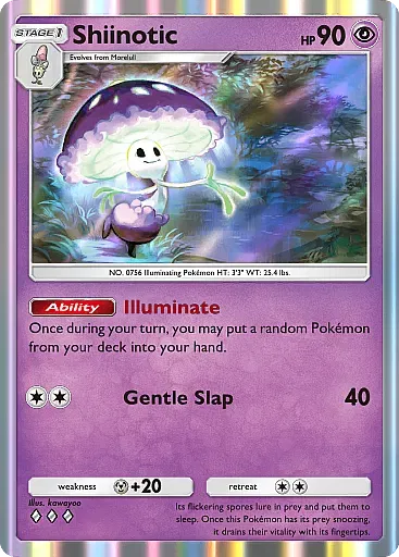 Shiinotic card
