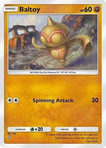 Baltoy card