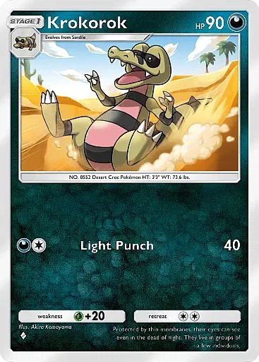 Krokorok card