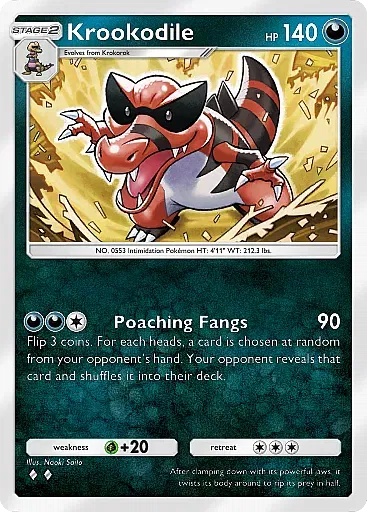 Krookodile card