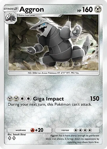 Aggron card