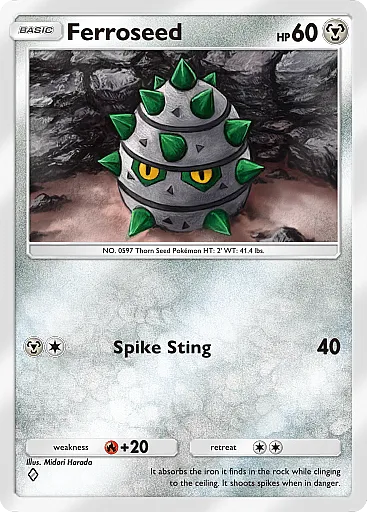 Ferroseed card