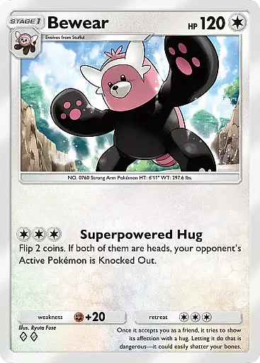 Bewear card