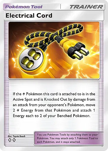 Electrical Cord card
