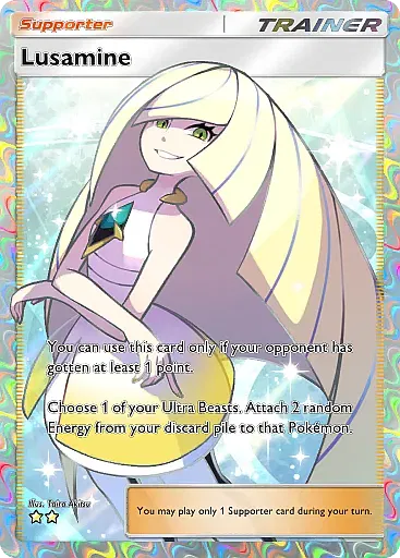 Lusamine card