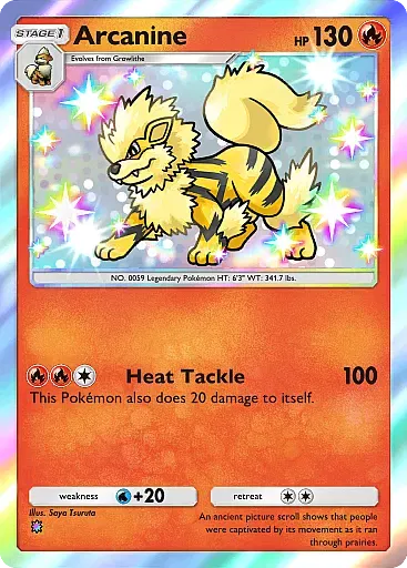 Arcanine card