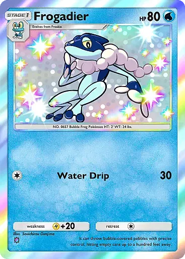 Frogadier card