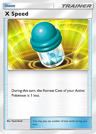X Speed card