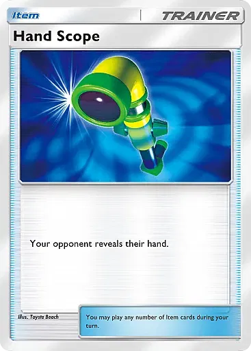 Hand Scope card