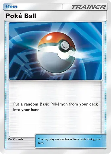 Poke Ball card