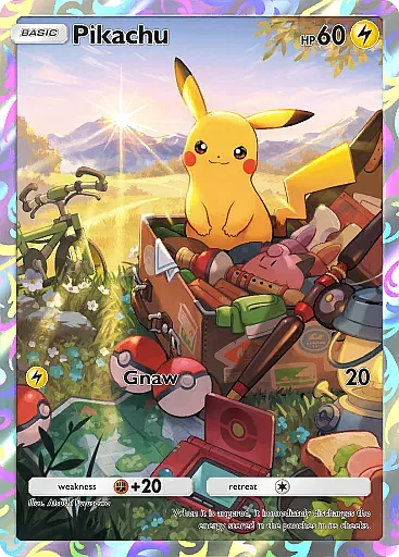 Pikachu card