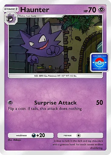 Haunter card