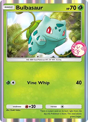 Bulbasaur card