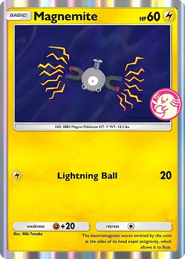 Magnemite card
