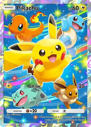 Pikachu card