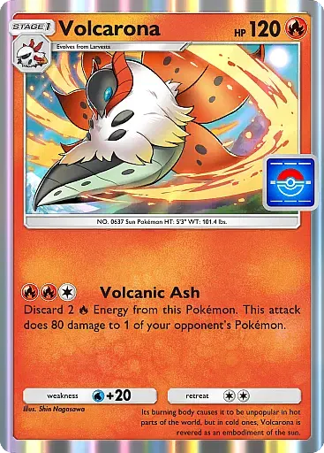 Volcarona card