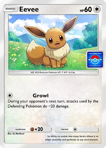 Eevee card