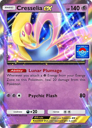 Cresselia EX card