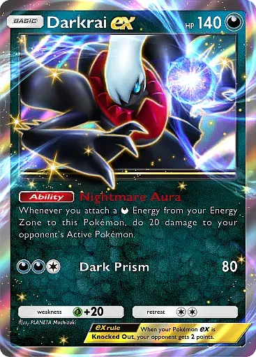 Darkrai EX card