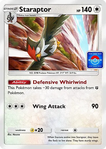 Staraptor card