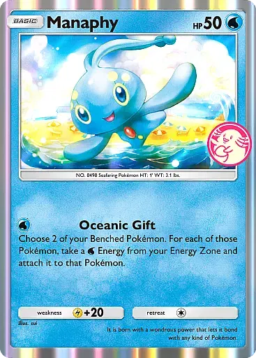 Manaphy card