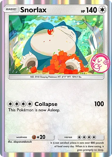 Snorlax card