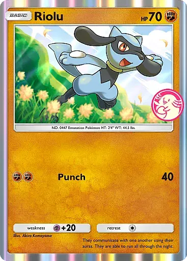 Riolu card