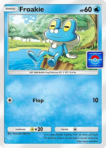 Froakie card