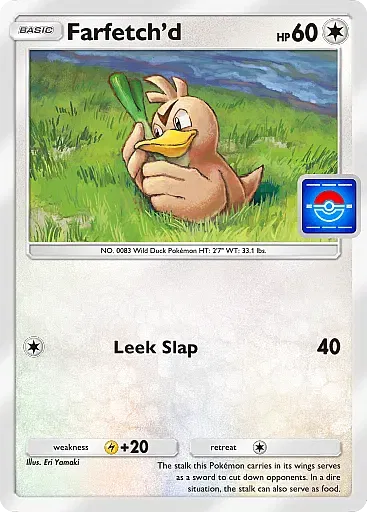 Farfetch'd card